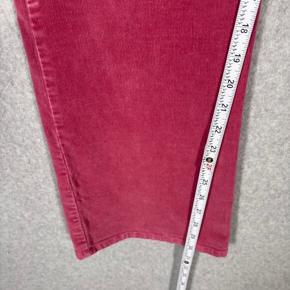 Sonoma Pants Womens 12 Pink Corduroy Academia Twee Soft Girl‎ Book Smart Dusty - Picture 6 of 9